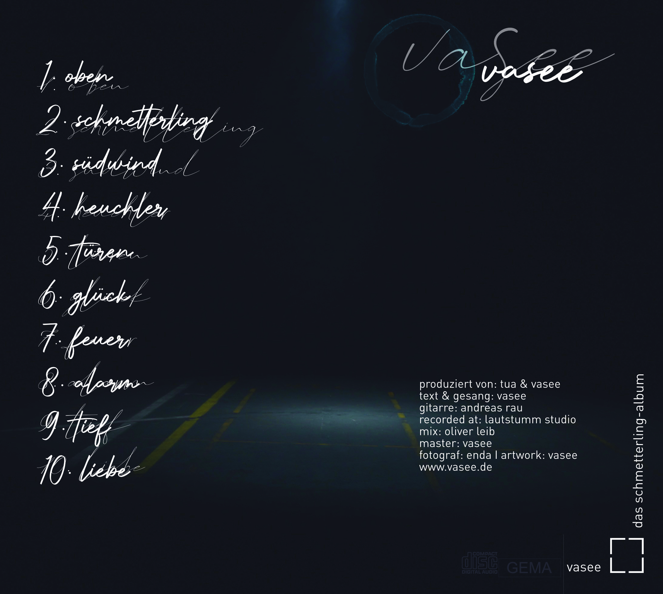 Vasee.Solo - Das Schmetterling-Album (CD) - Sofort Lieferbar – Bild 4